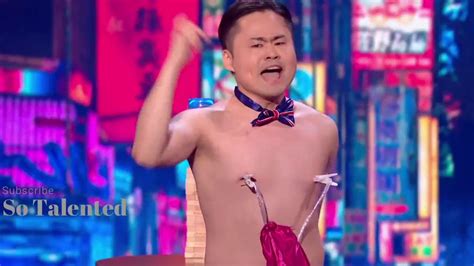 Britain S Got Talent Semi Finals Mr Uekusa S Naked Again Youtube