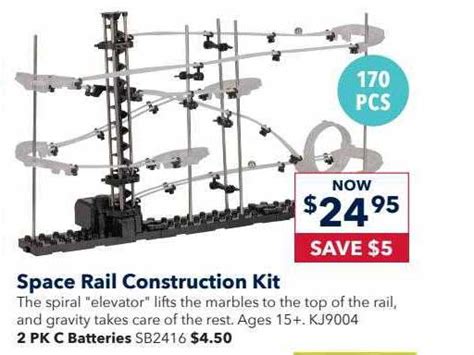 Space Rail Construction Kit Offer At Jaycar Electronics