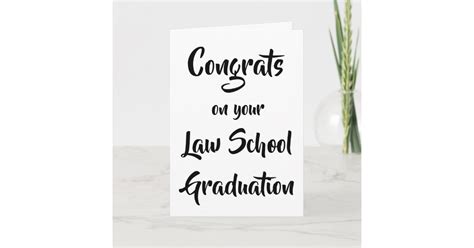 Congrats On Your Law School Graduation Card