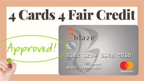 Instead, the easiest credit card for any given consumer to get will vary based on each individual's for example, the easiest credit card to get as a student will be very different from the easiest credit. Fair Credit Easy Credit Card Approval - Blaze MasterCard Review - YouTube