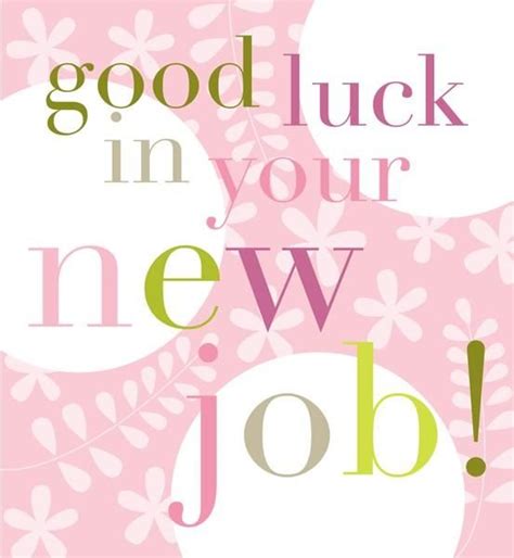 Happy Good Luck In Your New Job Card £250 Happy Good Luck In Your
