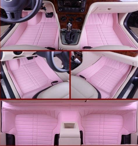 pink car mats pink car accessories car interior accessories pink car interior