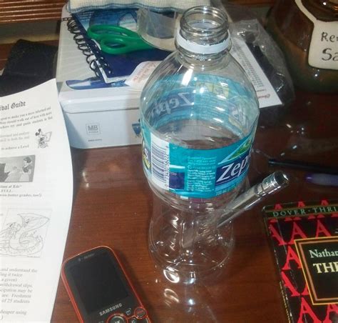 You can also make a waterfall bong using a water bottle. Homemade Water Bottle Bong - Mega Dildo Insertion