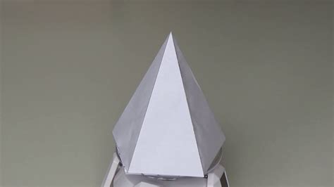 Regular Pentagonal Pyramid пятиугольная пирамида Youtube