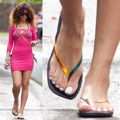 Celebrity Feet — Rihanna Feet
