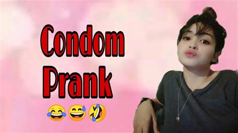 condom prank 😂😅 youtube