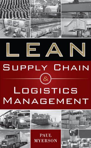 Lean Supply Chain And Logistics Management Myerson Paul Ebook