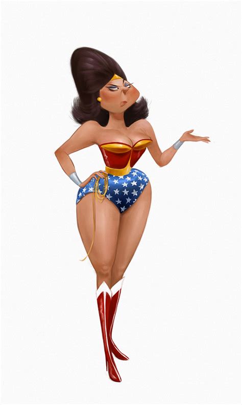 Character Design Wonder Woman On Behance