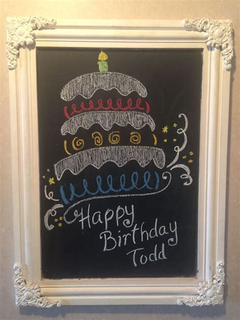 Happy Birthday Chalkboard Happy Birthday Chalkboard Birthday