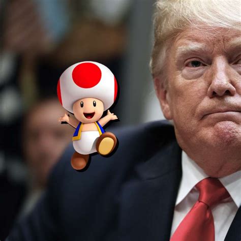 Trumps Penis Looks Like The Mushroom Character In Mario Kart Nowthis