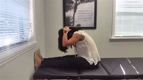 Self Slump Stretch Pursuit Physical Therapy Youtube