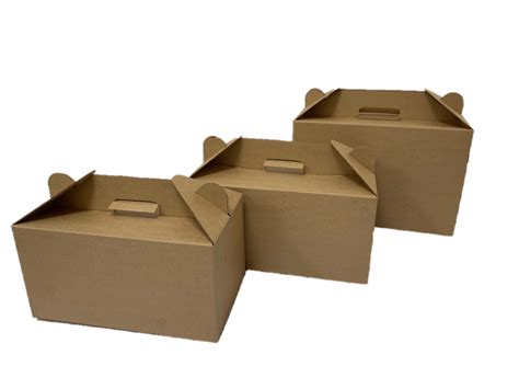Food Delivery Boxes Strong Double Sided Caps Cases
