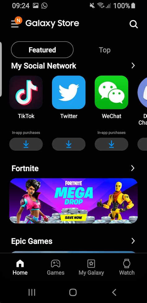 Also, currently, your device might not have access to the apk yet. How to install Fortnite from the Samsung Galaxy Store