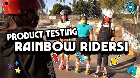 Rainbow Rider Skates Product Testing Youtube