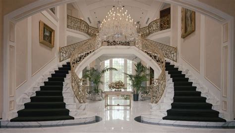 Mansion Entrance Staircase