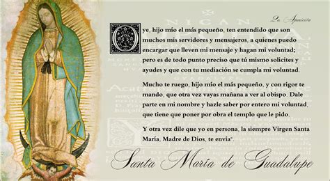 Tarjetas Y Oraciones Catolicas Tarjetas Virgen De Guadalupe