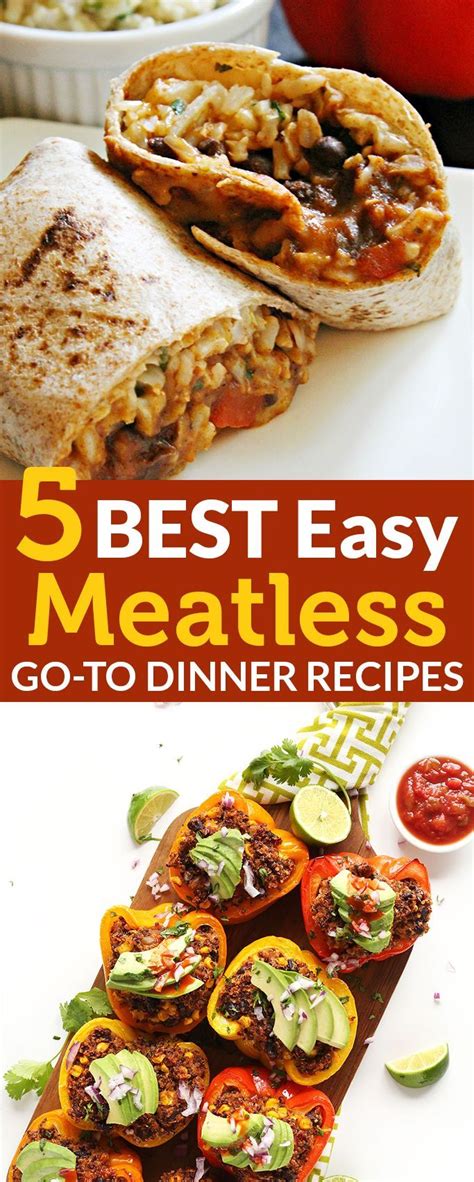 All work flawlessly and work with chromecast. 5 Crazy Easy Meatless Go-To Dinner Ideas | Vegetarian ...