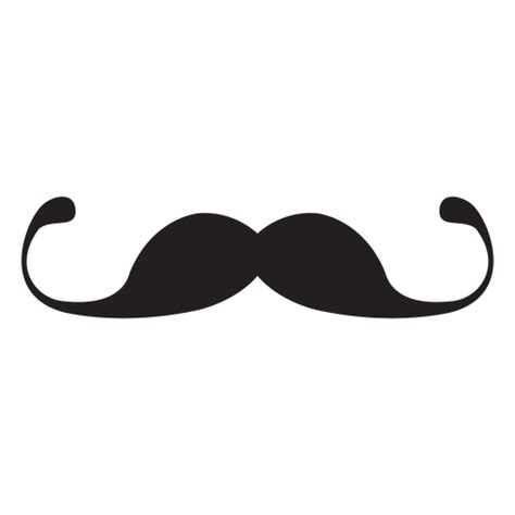 Thin Handlebar Moustache Icon Transparent Png And Svg Vector File