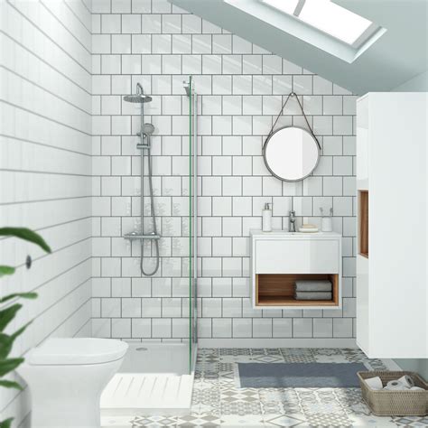 Another great bathroom tile idea is the penny tiles. 5 Bathroom Tile Ideas For Small Bathrooms | Victorian Plumbing
