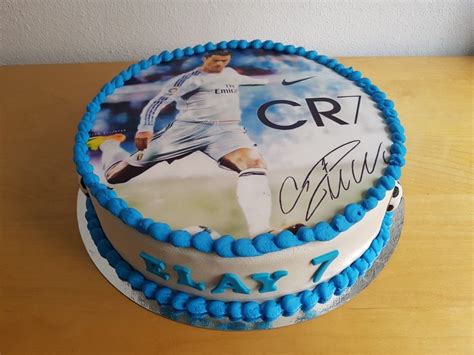 Christiano Ronaldo Birthday Cake Verjaardagstaart Ronaldo Birthday