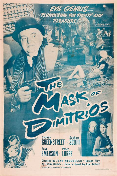 The Mask Of Dimitrios 1944 Filmer Film Nu