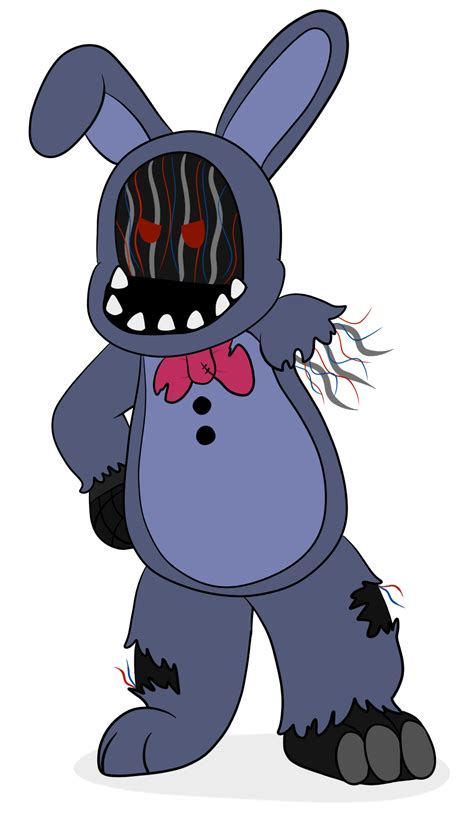 Withered Bonnie By Rustywolf14 On Deviantart