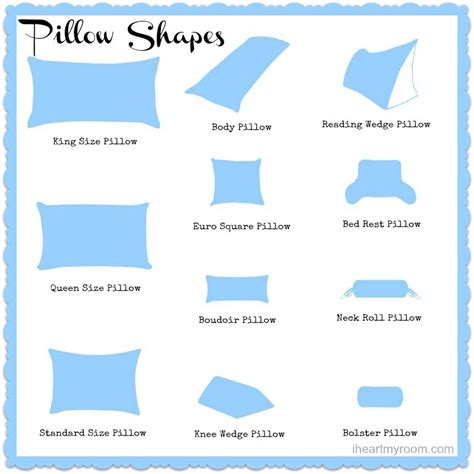 Different Pillow Sizes Explained Different Strokes For