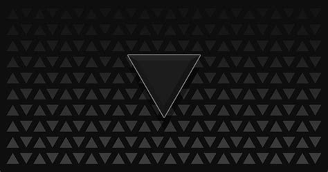 Triangle Dark Black 4k Wallpaper 4k