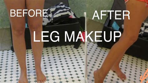 Leg Makeup Airbrush Legs Sally Hansen Youtube