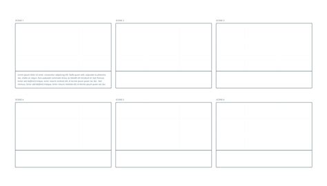 Storyboard Template Moqups