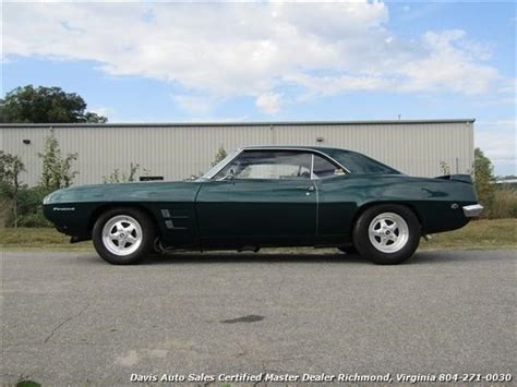1969 Pontiac Firebird 1 Green Coupe Automatic Classic Cars For Sale