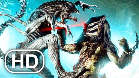 Alien Vs Predator Full Movie Cinematic All Cinematics K Ultra