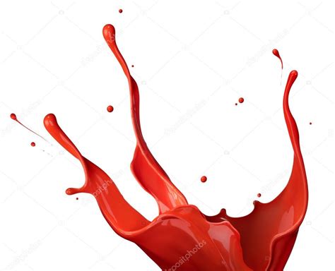 Red Paint Splash — Stock Photo © Ifong 29480507