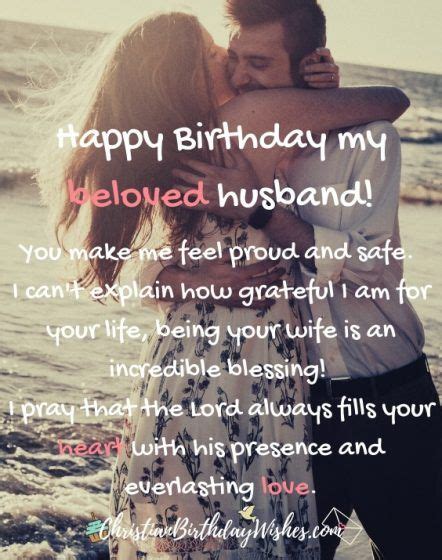 Birthday Wishes For Husband Christian Blessings For Your Beloved