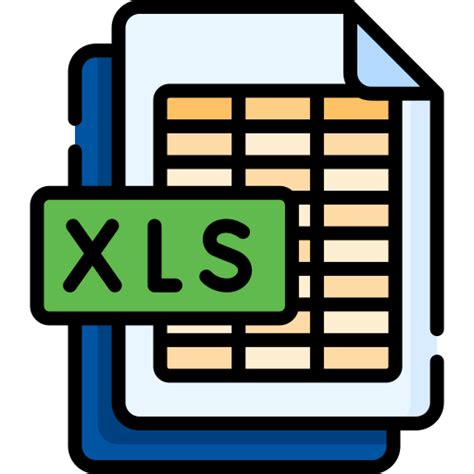Excel Special Lineal Color Icon
