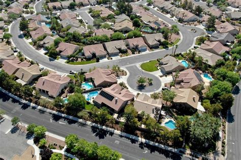 Home prices in Las Vegas are on the rise, but not as much as in other areas