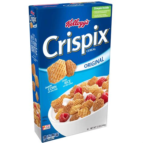 Kelloggs Crispix Breakfast Cereal Original 12 Oz Box Grocersathome