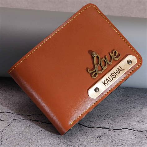 Customised Wallet With Name And Charm Clickokart
