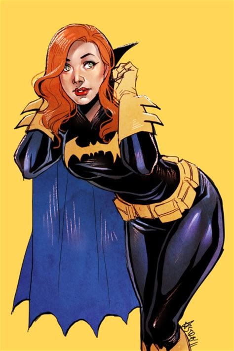 Bat Girl Arte Dc Comics Super Heroi Batgirl