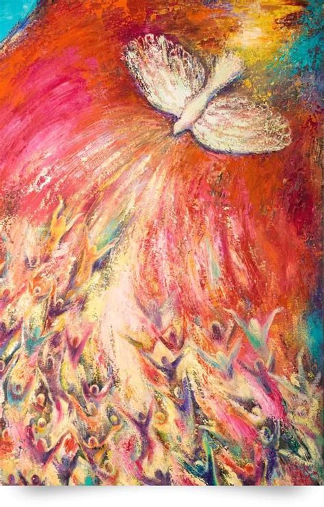 Holy Spirit Dove Prophetic Art Worship And Praise In Amazing Colors