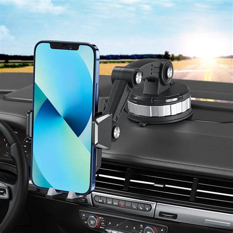 Adjustable Car Dashboard Long Neck Phone Holder Mavigadget