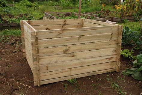 Lacewing Large 893 Litres Garden Outdoor Wooden Compost Bin Composter