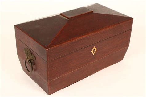Victorian Stringed Tea Caddy With Removable Lids Tea Caddies