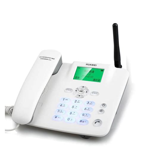 Buy Huawei F317 Wireless Gsm Landline Phone White Online At Best