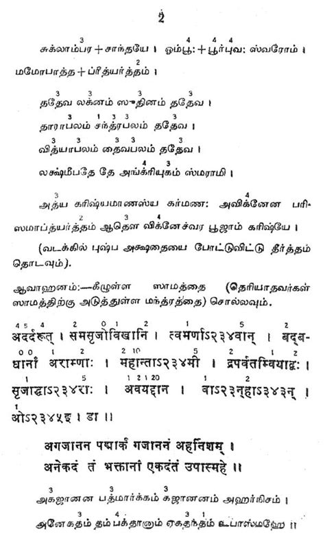 Samaveda Punyahavachanam Udakashanthi Tamil Exotic India Art