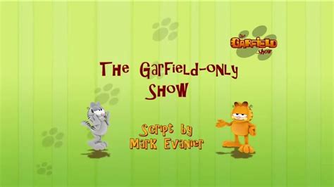 The Garfield Show Ep137 The Garfield Only Show Youtube