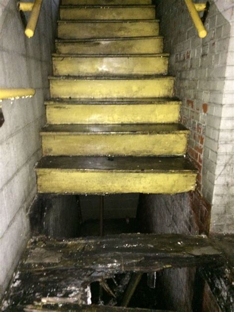 Abandoned staircase, Lexington, North Carolina, USA Abandoned Buildings