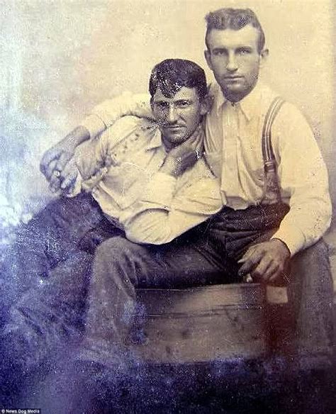Photographs Capture Century Old Scenes Of Male Intimacy Daily Mail Online