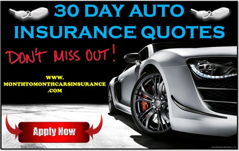 Compare car insurance policies that could suit those looking to insure a car for just one month. Cheap Month To Month Car Insurance Quotes With Low Rates Online: 30 day auto insurance with no ...