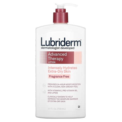 Lubriderm Advanced Therapy Lotion Intensely Hydrates Extra Dry Skin